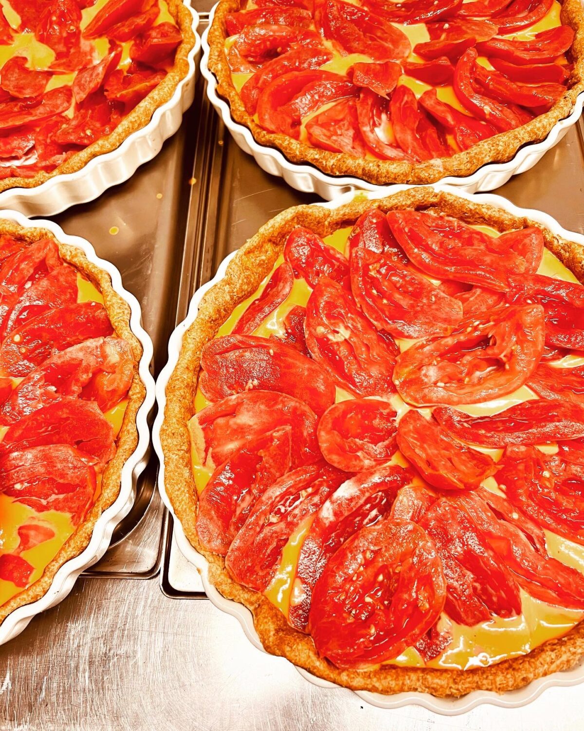 tomato quiche